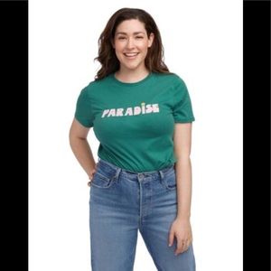 Ban.do Green Paradise Soft shirt Medium